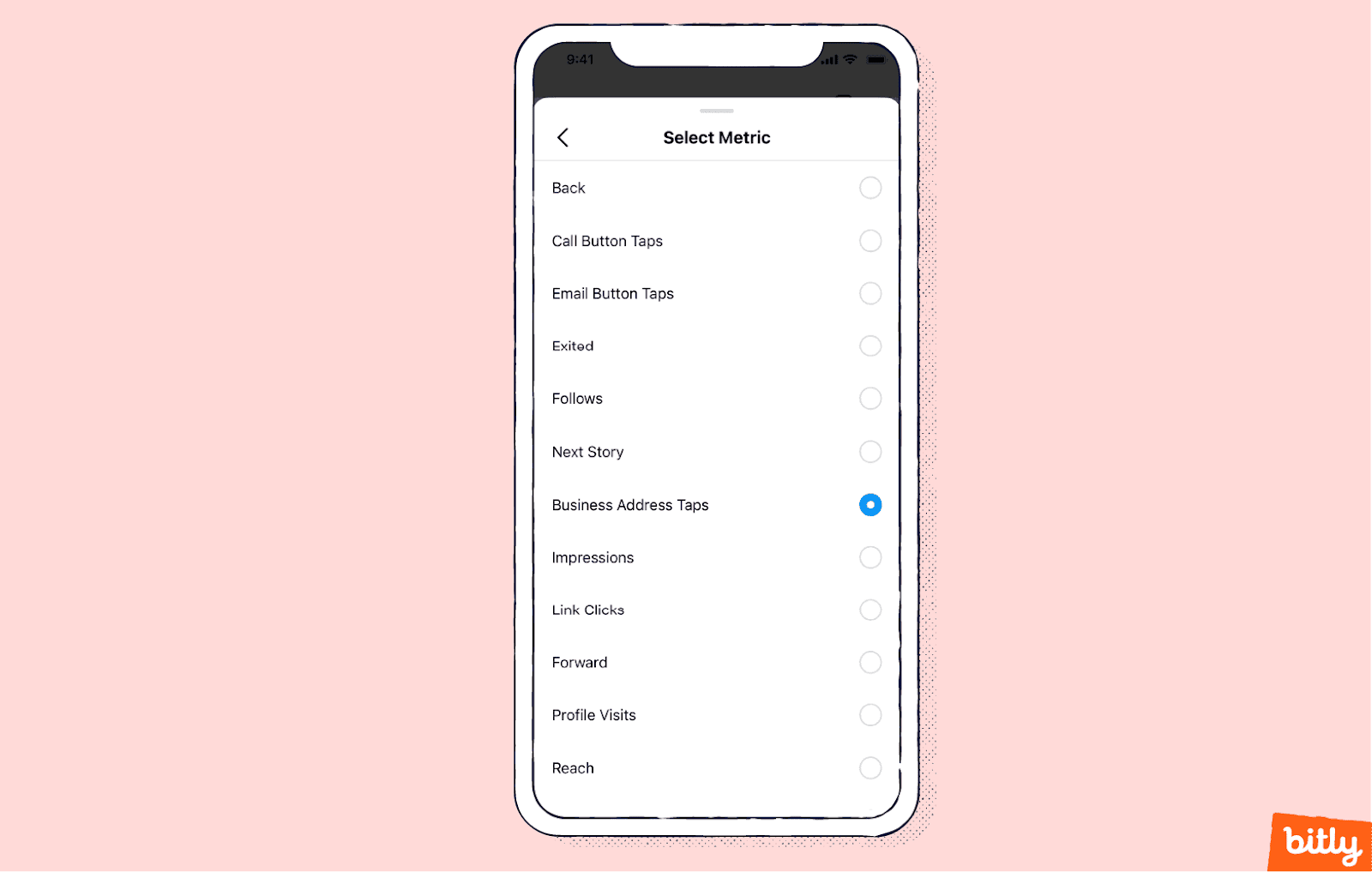 A list of Instagram video analytics displayed on a smartphone.