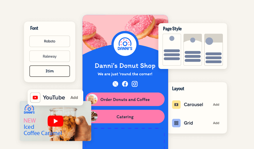 Marketers can use Bitly to create landing pages more efficiently, even without coding experience. The interface is simple and intuitive, so you can design and publish a page in minutes. This frees up time for other projects and helps you launch campaigns faster.
