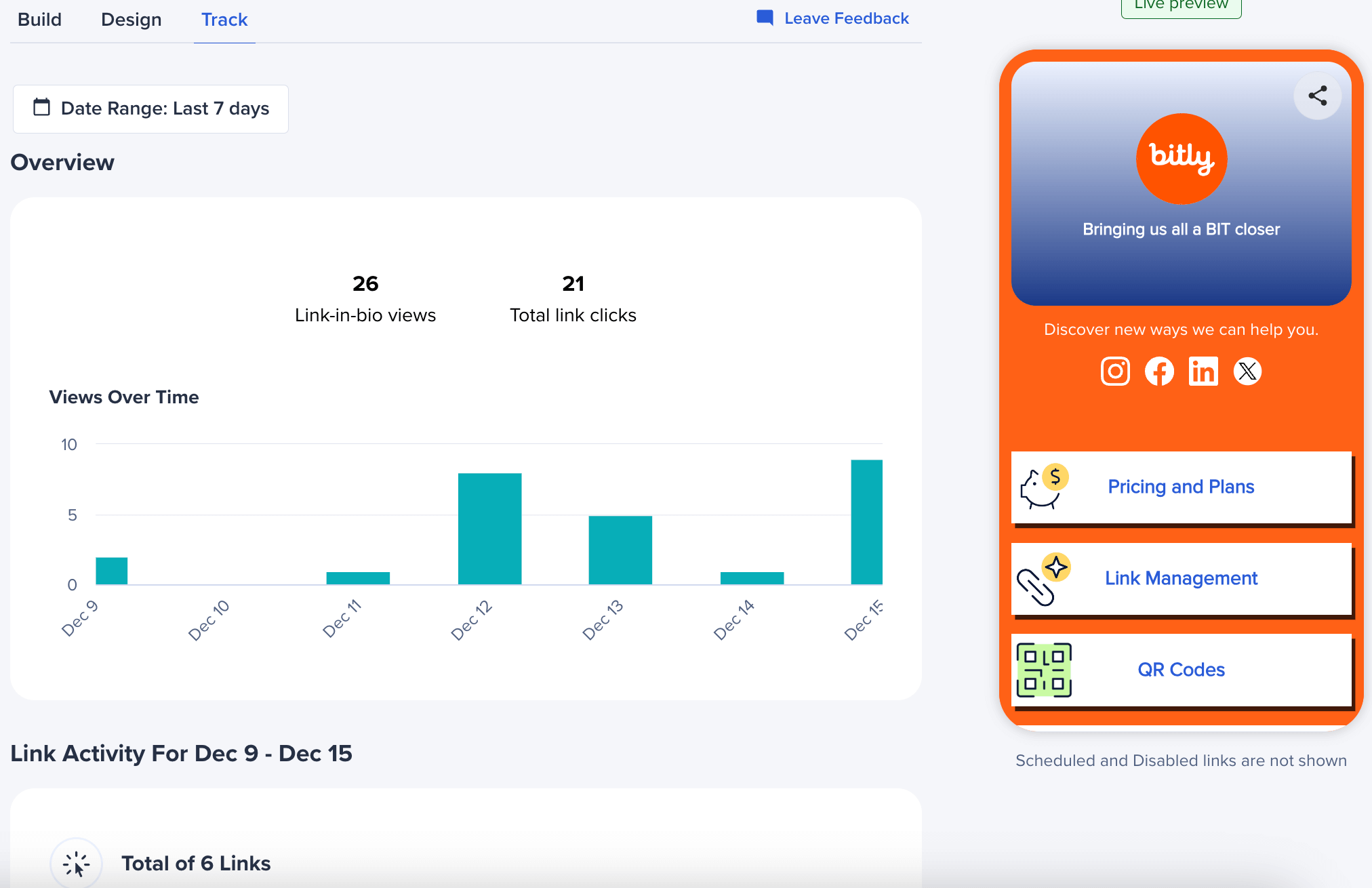 For deeper insights, use Bitly Analytics alongside other tools like Google Analytics or customer relationship management (CRM) systems. Together, these insights turn your Bitly data into a bigger story, showing you not just what’s happening.