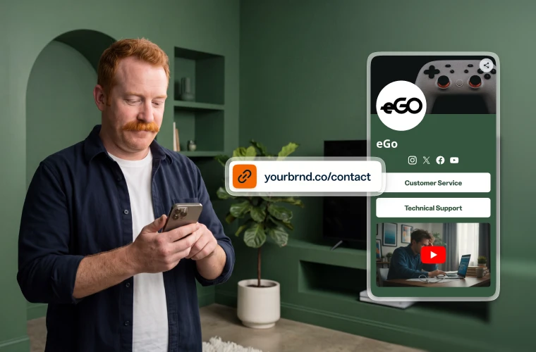 Give customers infinite ways to click, scan, and connect with your business