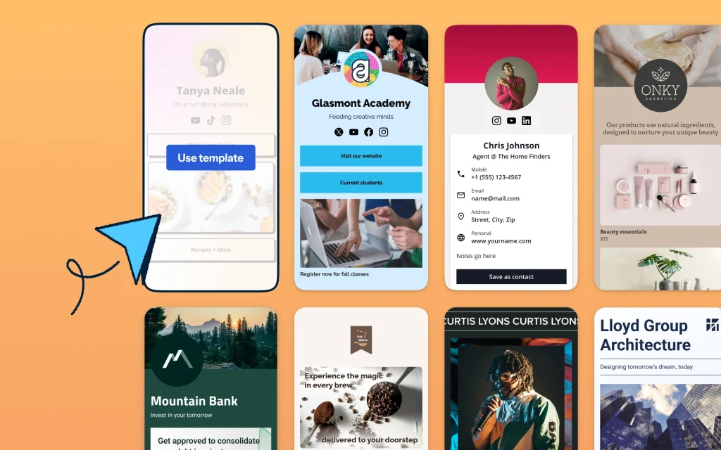 Sample templates for Pages