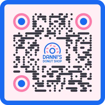 QR code for Danni's Donut Shop